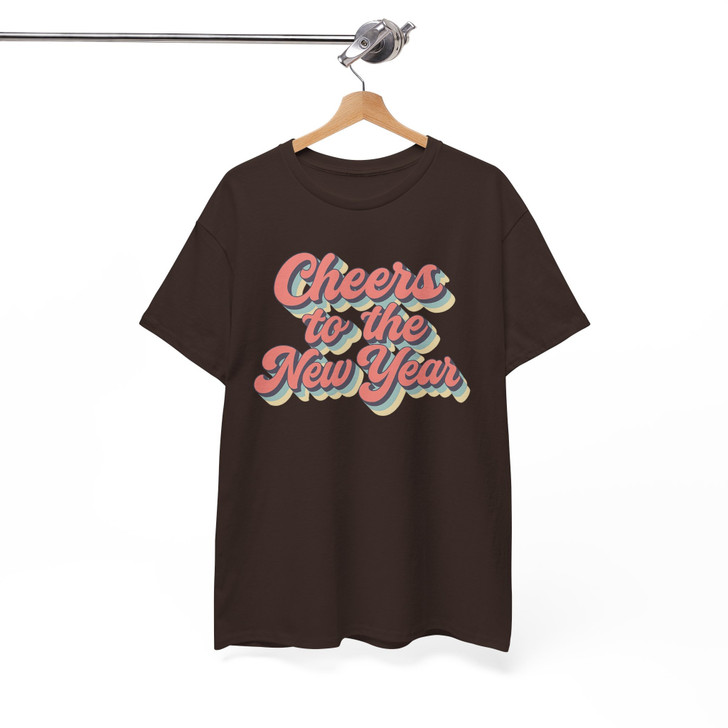 Cheer To New Year Outfit Cozy Winter Adults T-shirt S-5XL