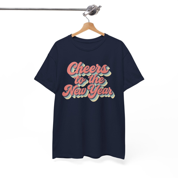 Cheer To New Year Outfit Cozy Winter Adults T-shirt S-5XL