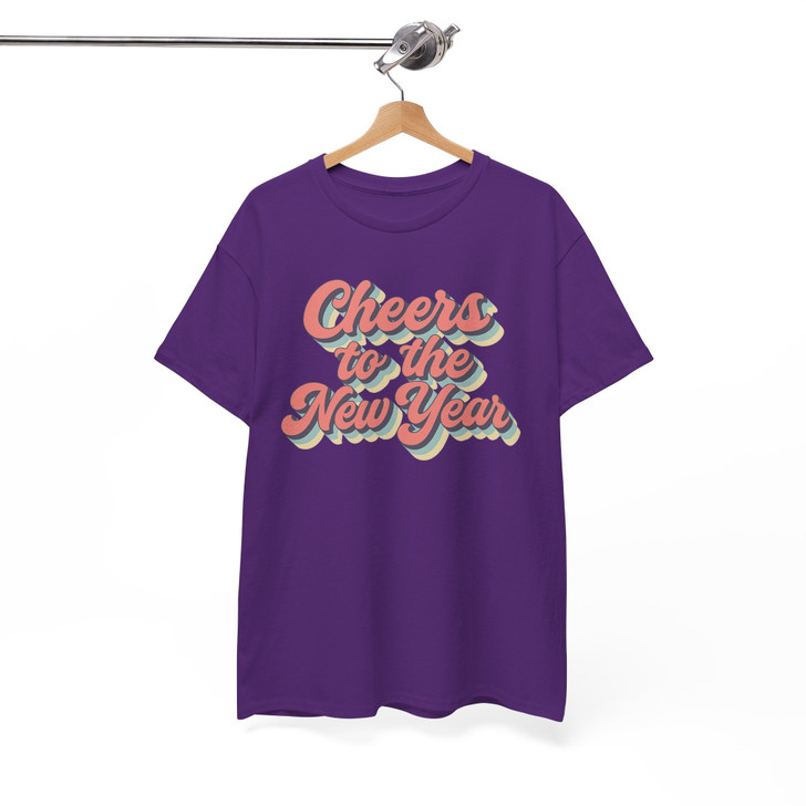 Cheer To New Year Outfit Cozy Winter Adults T-shirt S-5XL