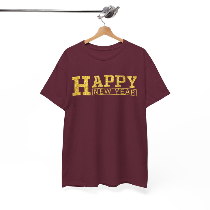 Happy New Year Holiday Outfit Cozy Winter Adults T-shirt S-5XL