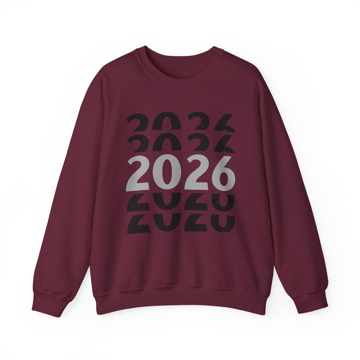 Twenty Twenty Six Minimalist 2026 New Year Outfit Sweatshirt S-5XL