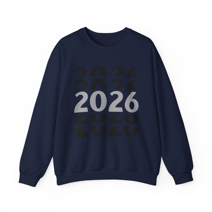 Twenty Twenty Six Minimalist 2026 New Year Outfit Sweatshirt S-5XL