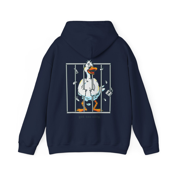 Funny Silly Goose Hoodie Cute Gag Gift Adult Hoodie S-5XL