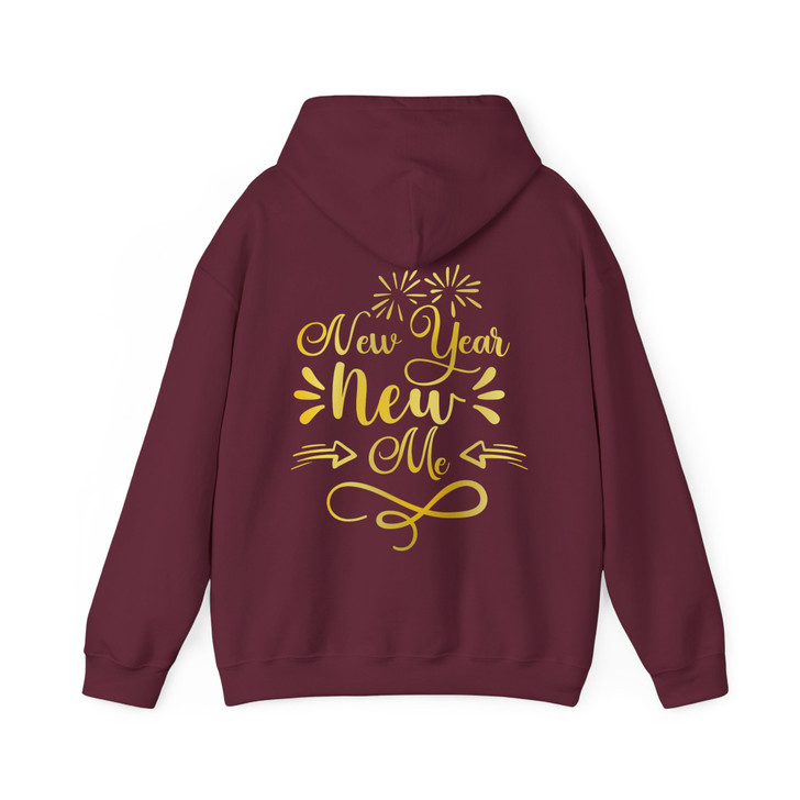 New Year New Me Winter Cozy Adults And Kids Hoodie S-5XL