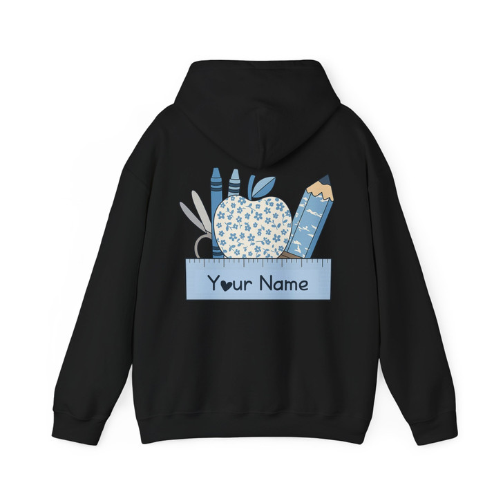 Custom Teacher Back To School Hoodie Adult Hoodie S-5XL