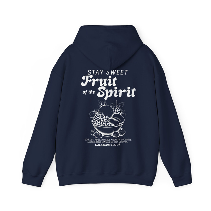 Fruits Of The Spirit Vintage Christian Hoodie Adult Hoodie S-5XL