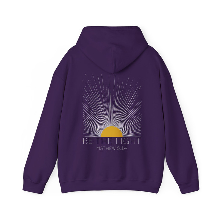 Be The Light Matthew 5 14 Hoodie Adult Hoodie S-5XL