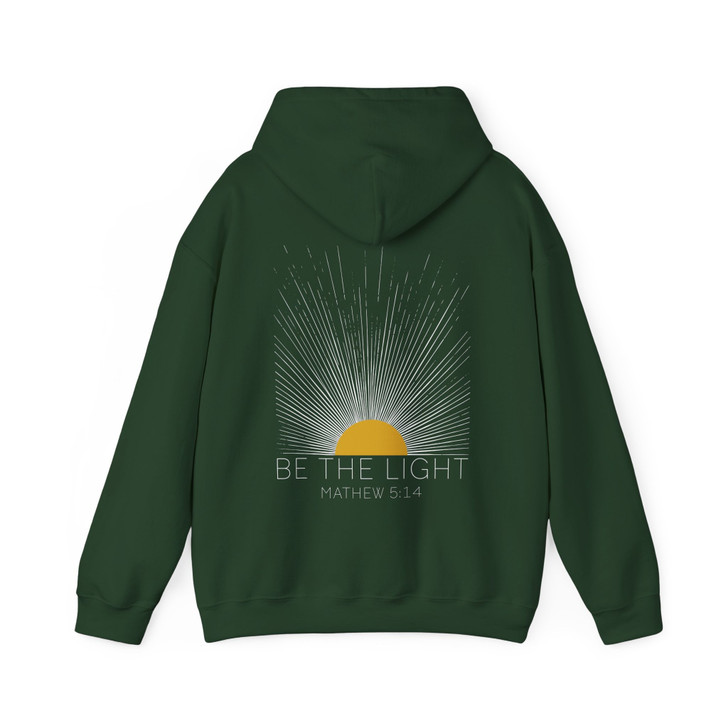 Be The Light Matthew 5 14 Hoodie Adult Hoodie S-5XL
