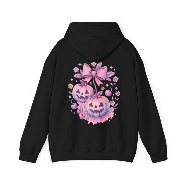 Cotton Candy Jack O’Lantern Pastel Pumpkin Ghost Hoodie S-5XL