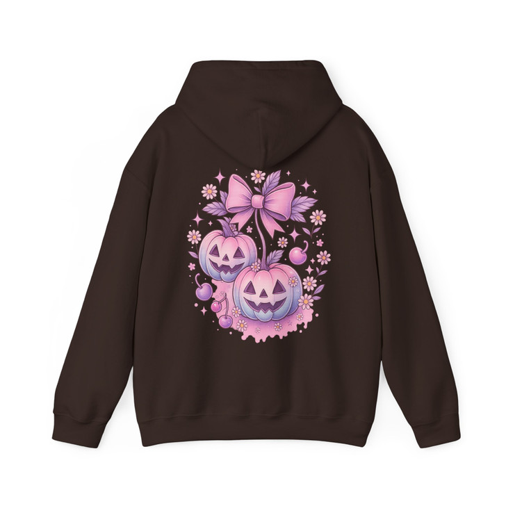 Cotton Candy Jack O’Lantern Pastel Pumpkin Ghost Hoodie S-5XL