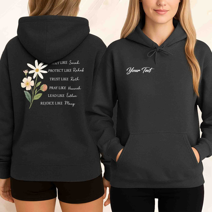 Wait Like Sarah Faith Hoodie Adult Hoodie S-5XL