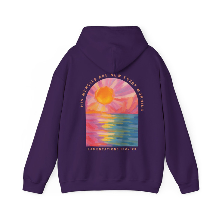 Sunrise Christian Retro Faith Hoodie Adult Hoodie S-5XL