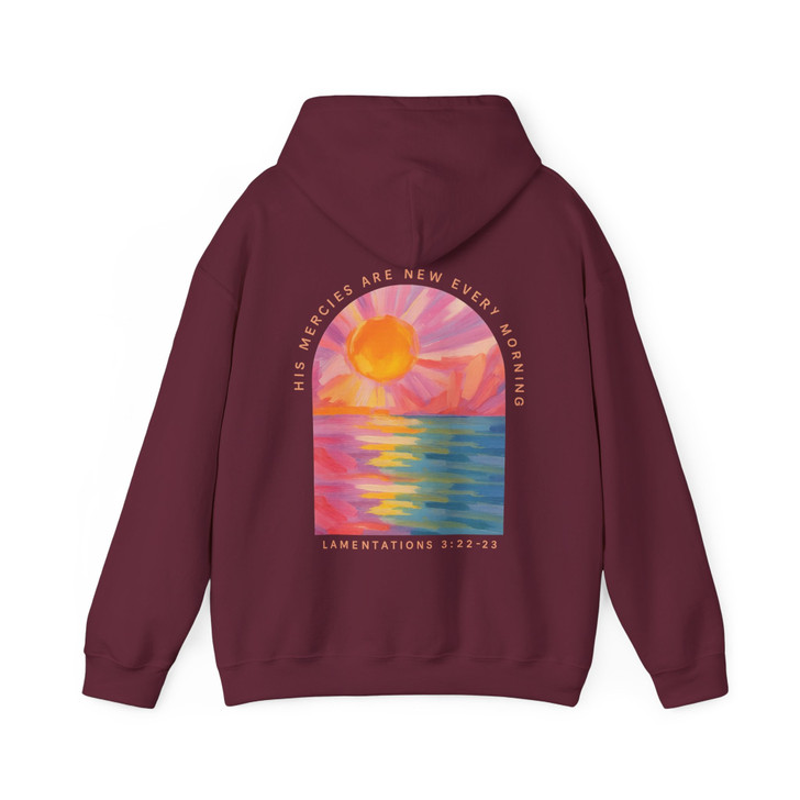 Sunrise Christian Retro Faith Hoodie Adult Hoodie S-5XL