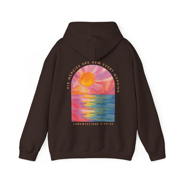 Sunrise Christian Retro Faith Hoodie Adult Hoodie S-5XL