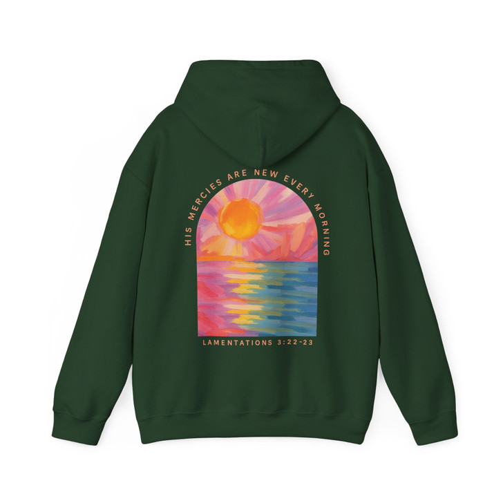 Sunrise Christian Retro Faith Hoodie Adult Hoodie S-5XL