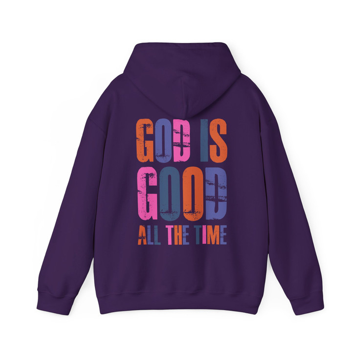God Is Good All The Time Christian Hoodie  Adult Hoodie  S-5XL