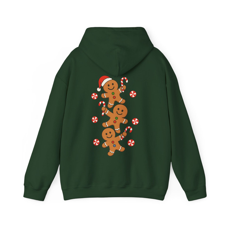 Cute Gingerbread Cookie Winter Gift for Mom Hoodie S-5XL