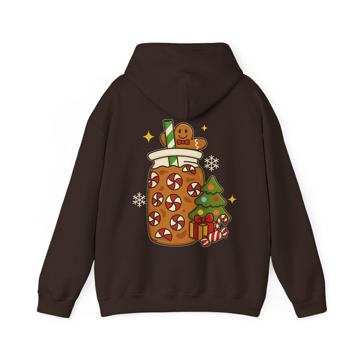 Gingerbread Cookie Cute Holiday Family Matching Hoodie S-5XL