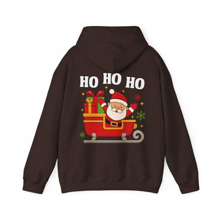 Christmas Santa Holiday Design Festive Gift Hoodie S-5XL