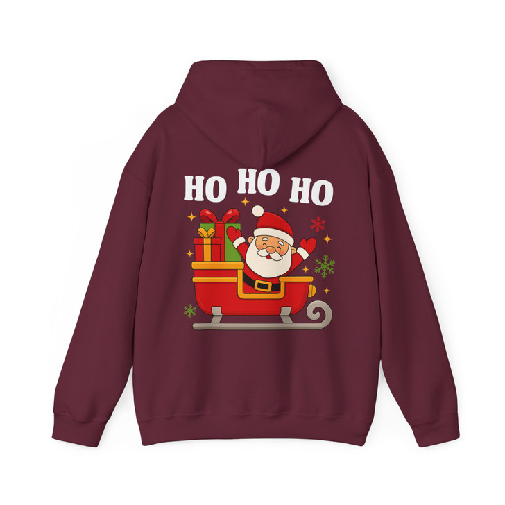 Christmas Santa Holiday Design Festive Gift Hoodie S-5XL