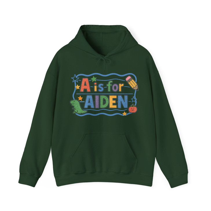 Custom Name Toddler Back To School Hoodie Adult Hoodie S-5XL