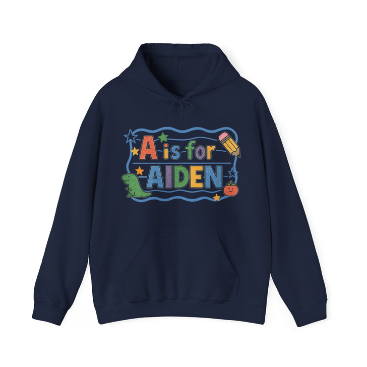 Custom Name Toddler Back To School Hoodie Adult Hoodie S-5XL