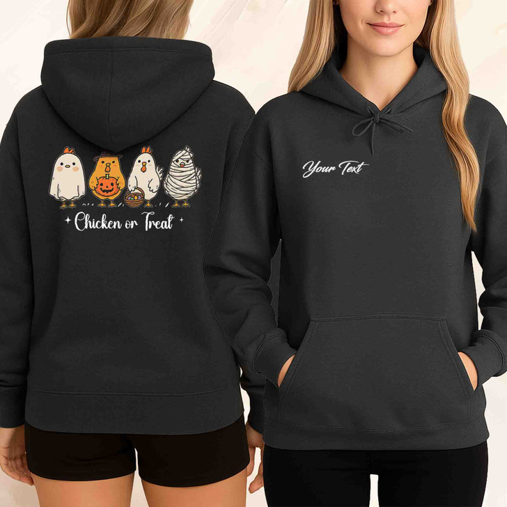 Halloween Chicken Funny Hoodie Adult Hoodie S-5XL