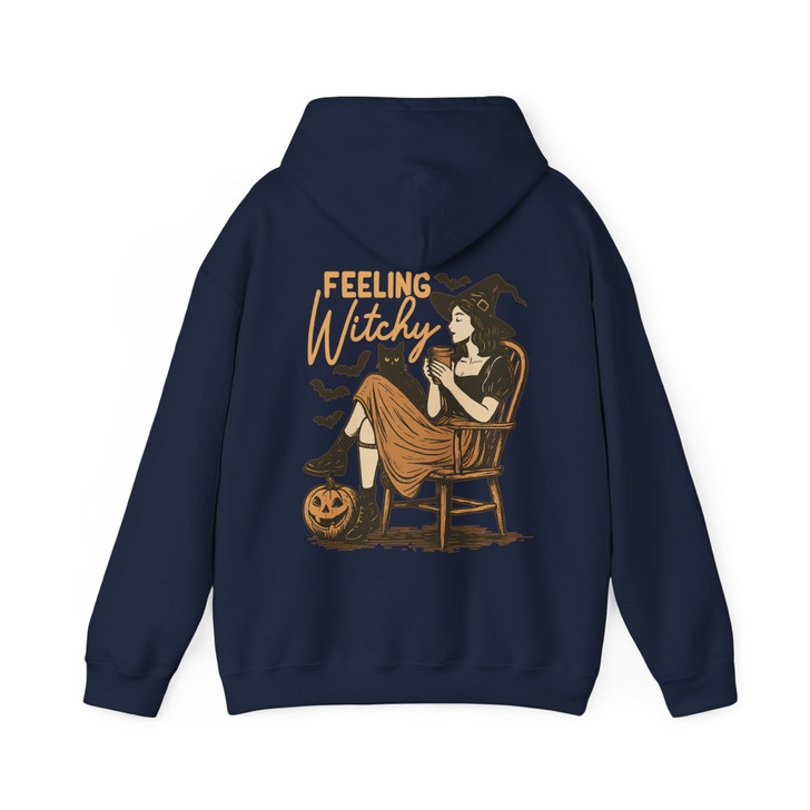 Feeling Witchy Halloween Hoodie Adult Hoodie S-5XL