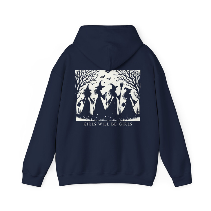 Girls Will Be Girls Witchy Hoodie Adult Hoodie S-5XL