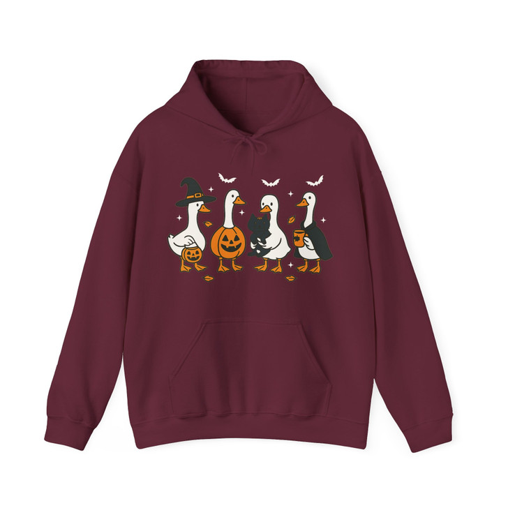 Silly Goose Halloween Hoodie Adult Hoodie S-5XL