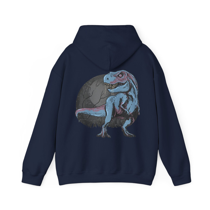 Velociraptor Dinosaur Vintage Hoodie Adult Hoodie S-5XLV