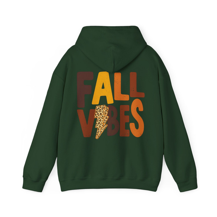Fall Vibes Pumpkin Hoodie Adult Hoodie S-5XL