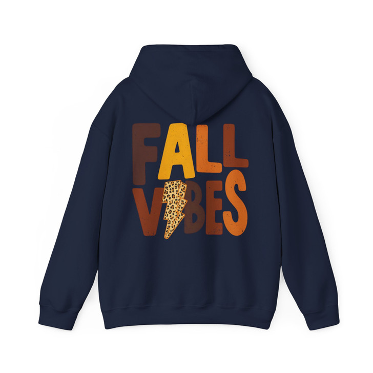 Fall Vibes Pumpkin Hoodie Adult Hoodie S-5XL