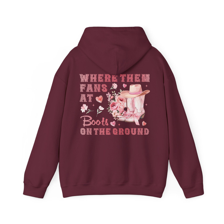 Where Them Fans At Rodeo Hoodie Adult Hoodie S-5XL