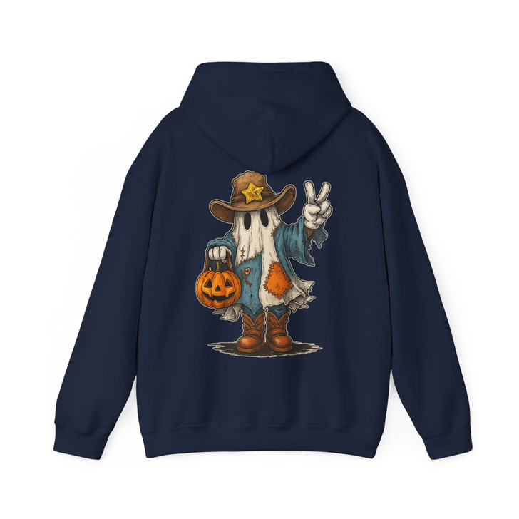 Halloween Witch And Pumpkin Hoodie Adult Hoodie S-5XL