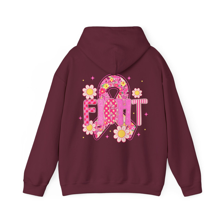 Breast Cancer Awareness Shirt Pink Ribbon October Hoodie S-5XL