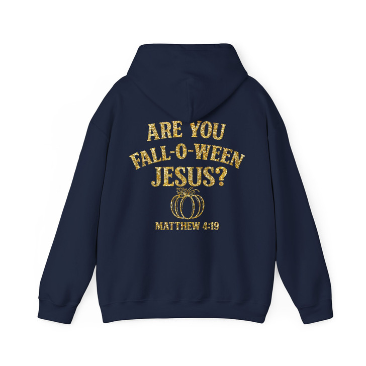 Are You Fall O Ween Jesus Shirt Religious Halloween Hoodie S-5XL