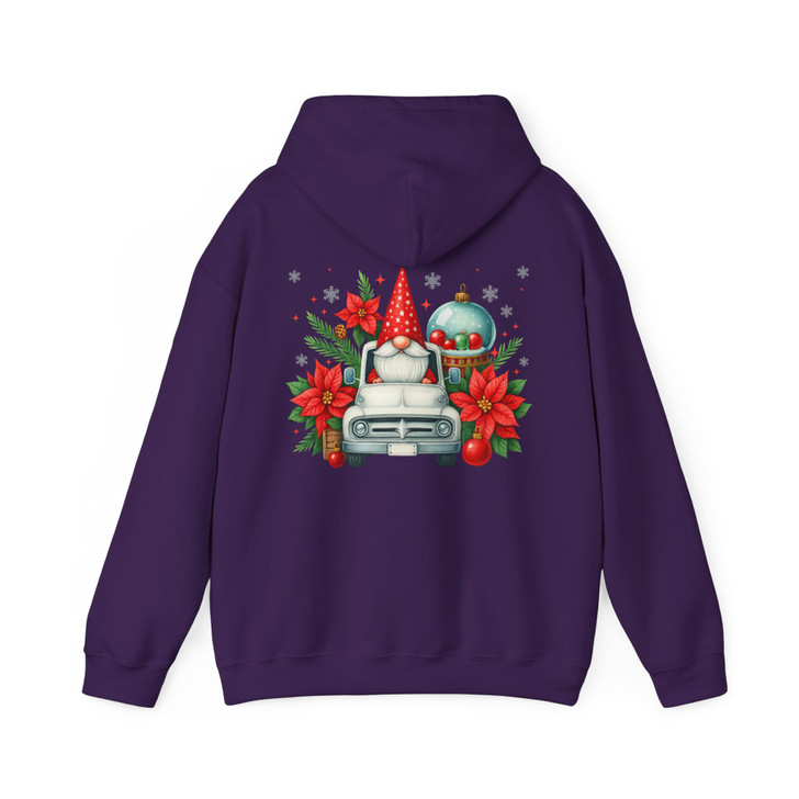 Festive Christmas Gnome Family Matching Hoodie S-5XL