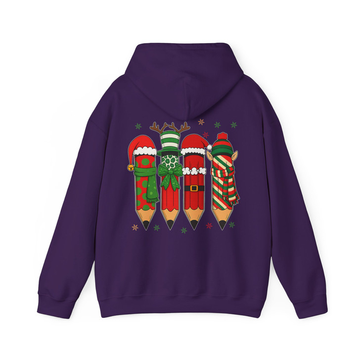 Christmas Teacher Life Holiday Gift Hoodie S-5XL