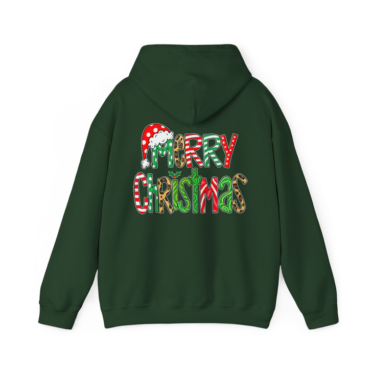 Festive Holiday Winter Christmas Crewneck Hoodie S-5XL