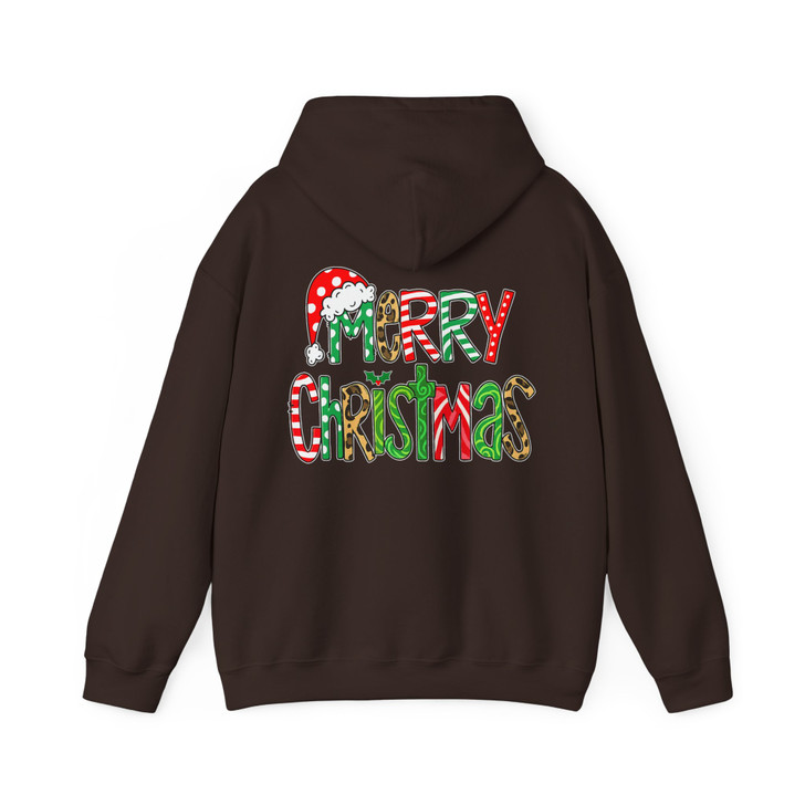 Festive Holiday Winter Christmas Crewneck Hoodie S-5XL