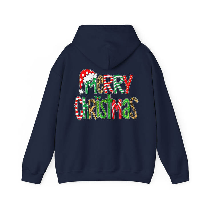 Festive Holiday Winter Christmas Crewneck Hoodie S-5XL