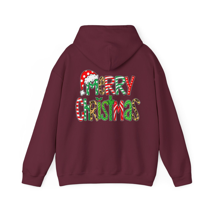 Festive Holiday Winter Christmas Crewneck Hoodie S-5XL