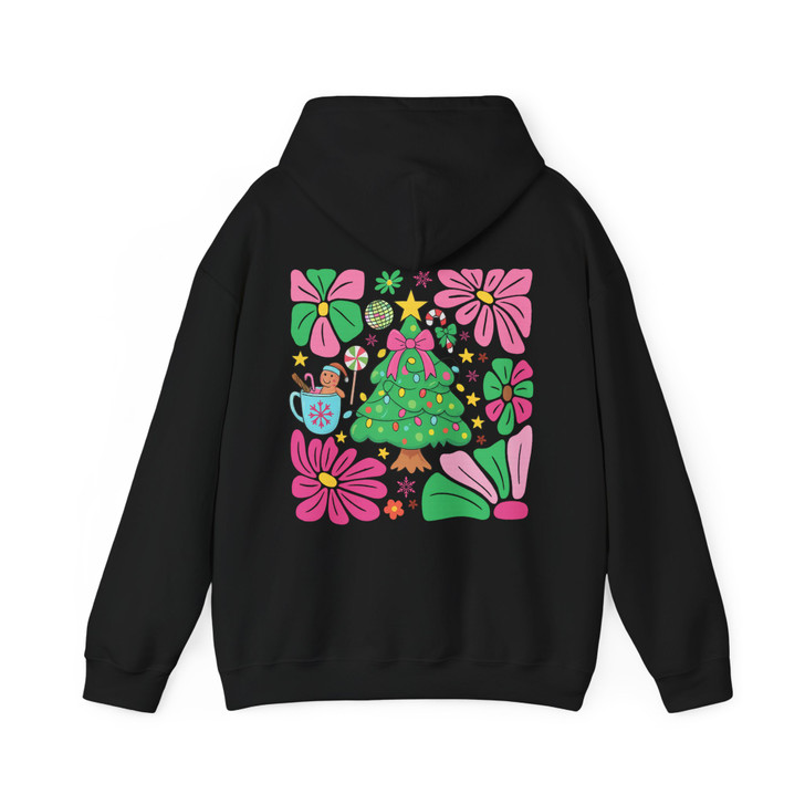 Cute Merry Christmas Family Tree Holiday Hoodie S-5XL