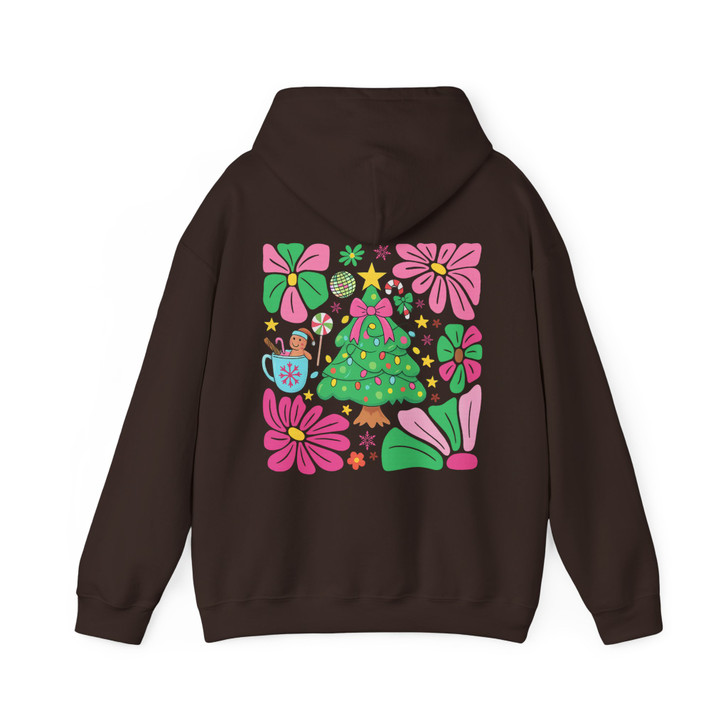 Cute Merry Christmas Family Tree Holiday Hoodie S-5XL