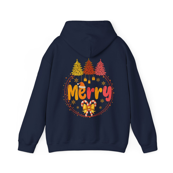 Merry Christmas Cute Xmas Holiday Hoodie S-5XL