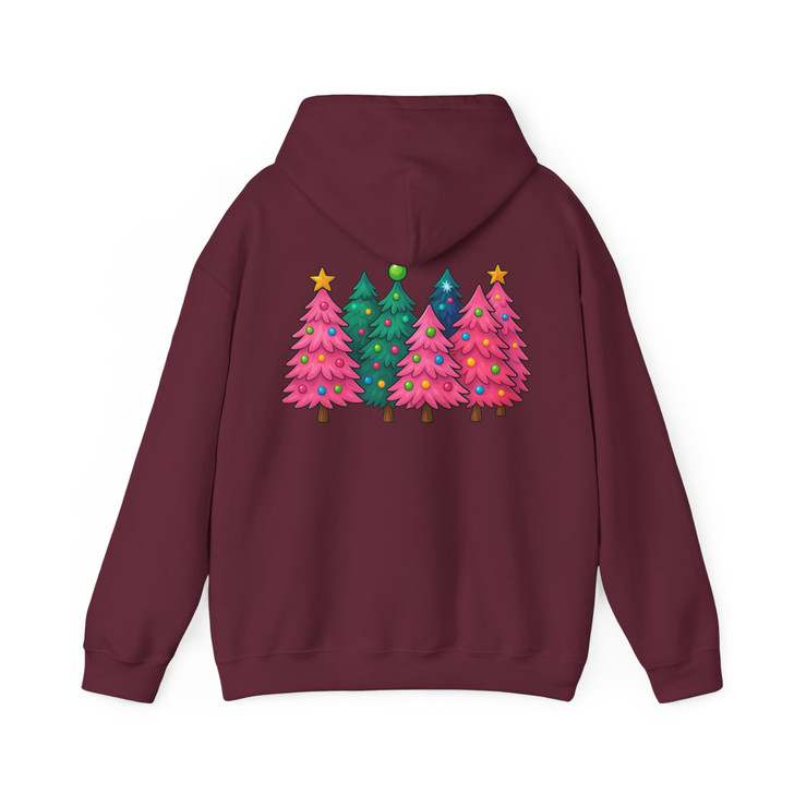 Cozy Christmas Crewneck Holiday Tree Hoodie Hoodie S-5XL