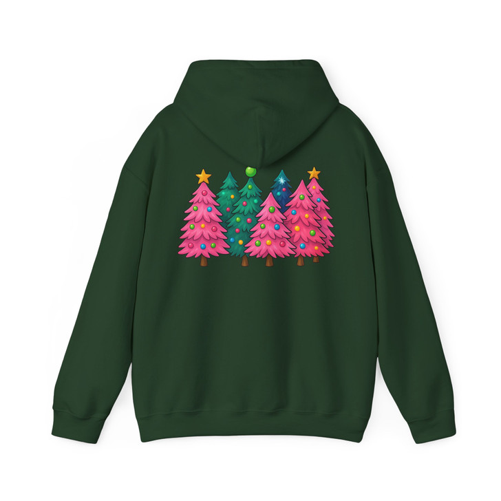 Cozy Christmas Crewneck Holiday Tree Hoodie Hoodie S-5XL