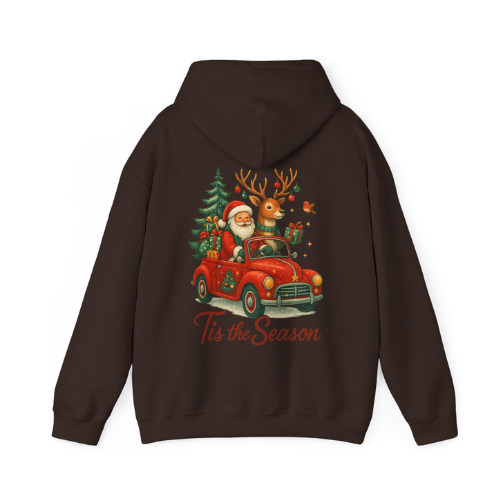 Funny Santa Tis The Season Christmas Hoodie Hoodie S-5XL