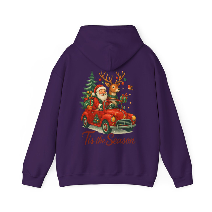 Funny Santa Tis The Season Christmas Hoodie Hoodie S-5XL
